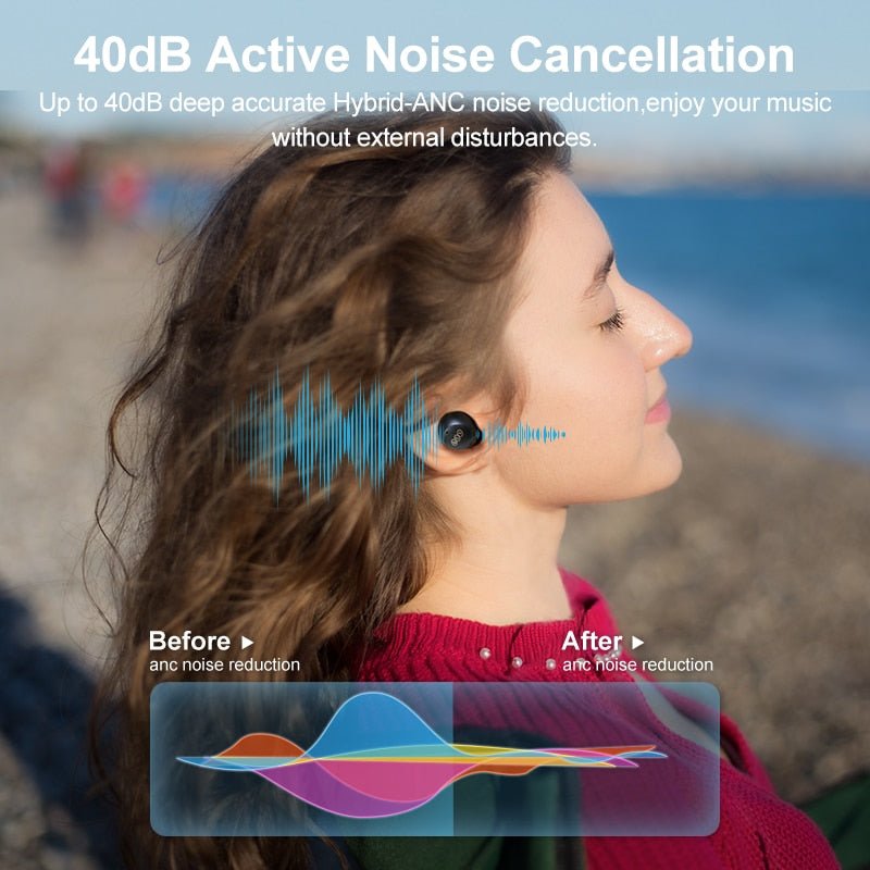 Bluetooth Kopfhörer mit aktivem ANC - ADHS Store