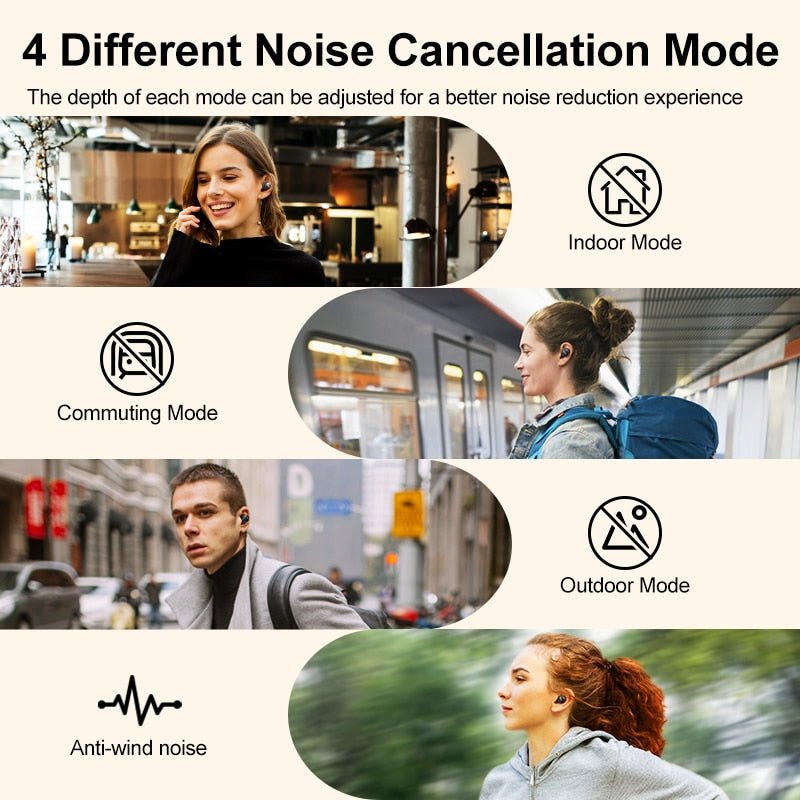 Bluetooth Kopfhörer mit aktivem ANC - ADHS Store