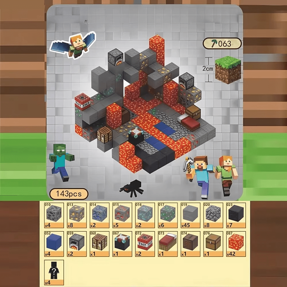 Creative World Magnetblöcke für kleine Architekten - ADHS Store