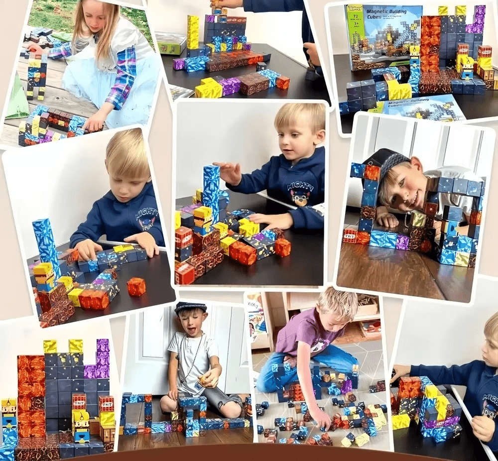 Creative World Magnetblöcke für kleine Architekten - ADHS Store