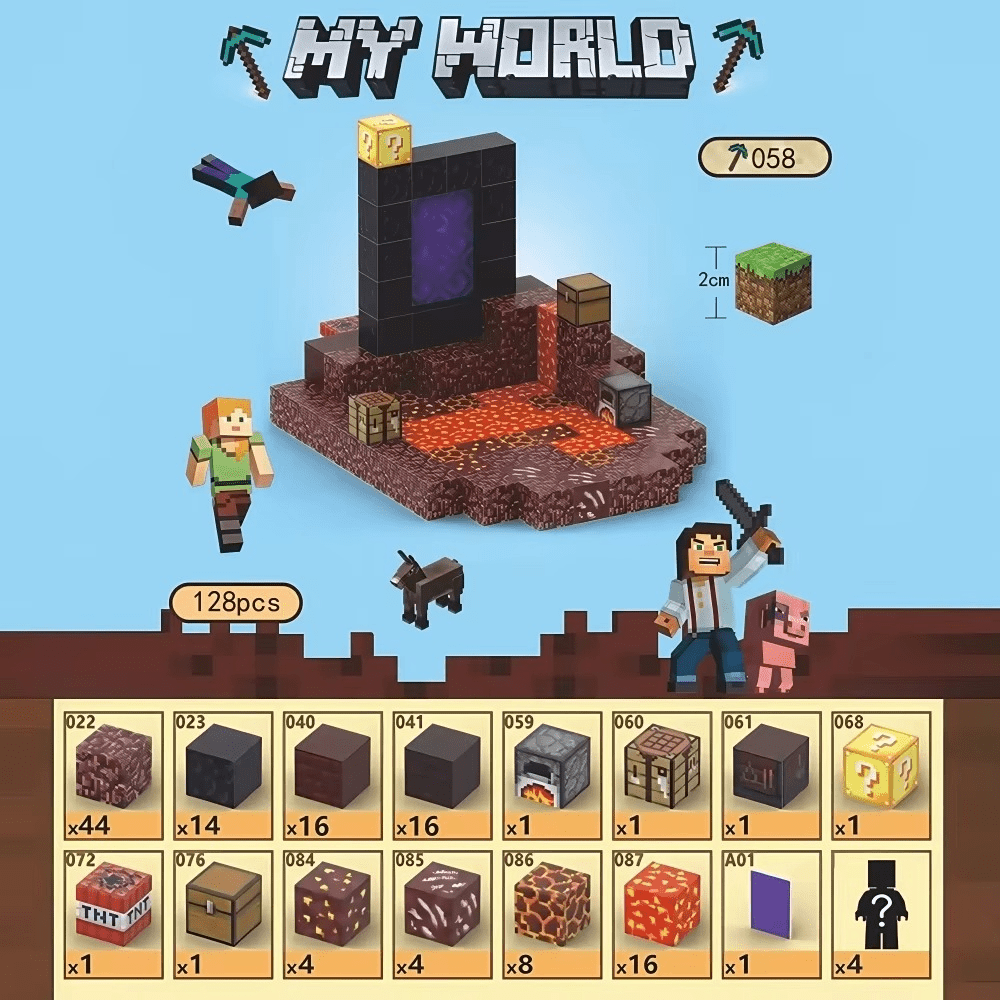 Creative World Magnetblöcke für kleine Architekten - ADHS Store