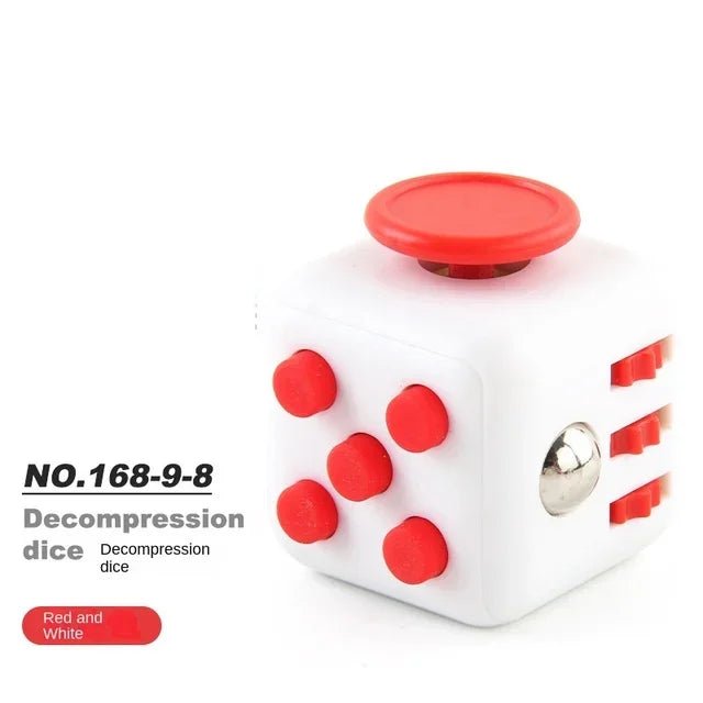 Fidget - Würfel mit 6 Funktionen (Fünferset) - ADHS Store