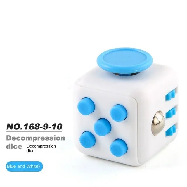 Fidget - Würfel mit 6 Funktionen (Fünferset) - ADHS Store
