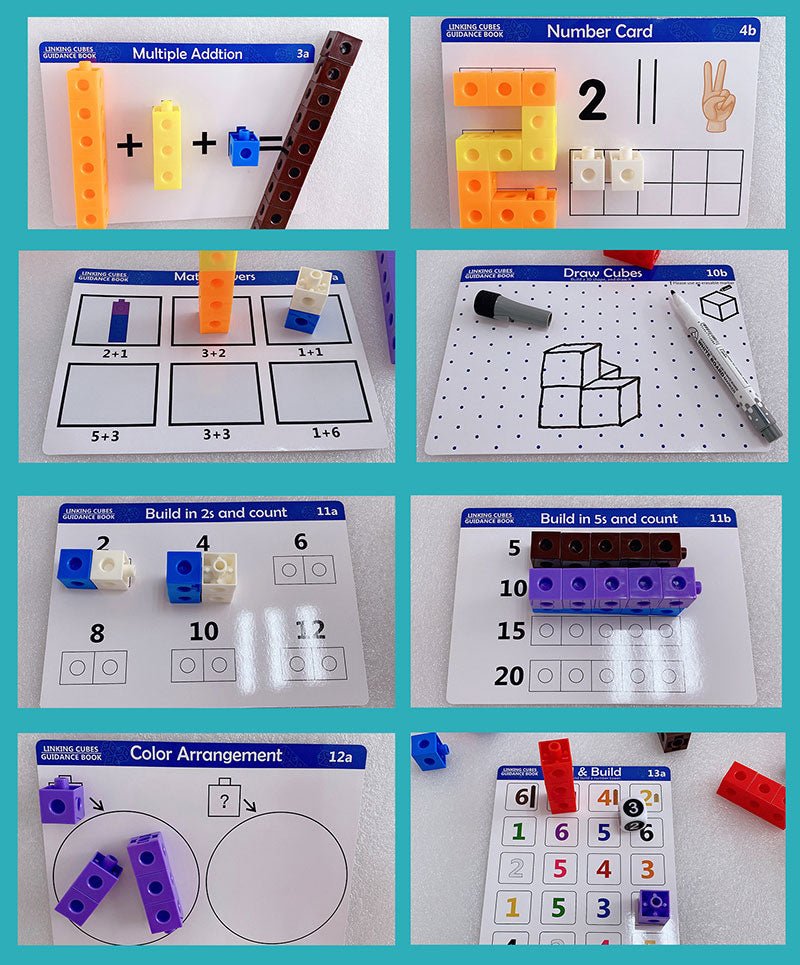 Linking Cubes: Mathe und Bauen geht zusammen - ADHS Store