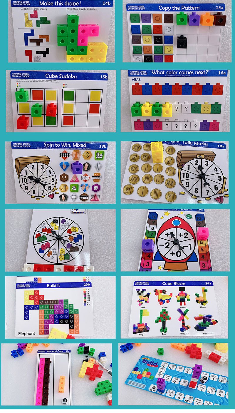 Linking Cubes: Mathe und Bauen geht zusammen - ADHS Store