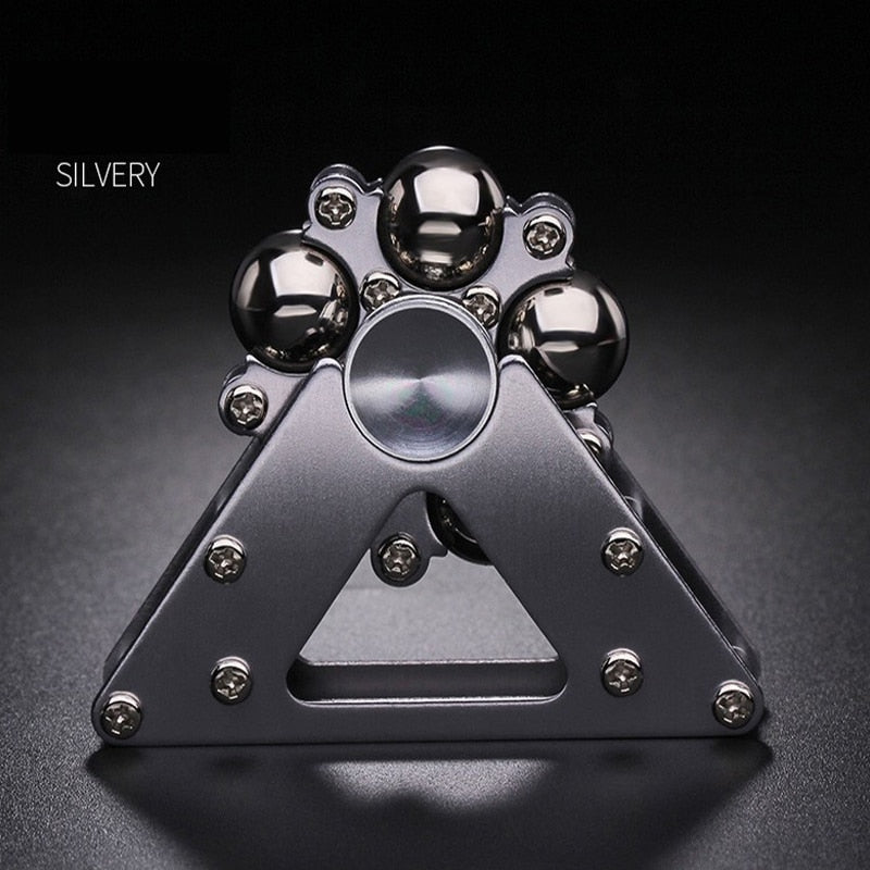 Metall - Fidget - Spinner aus 62 Präzisionsteilen (CNC - Fräsung) - ADHS Store