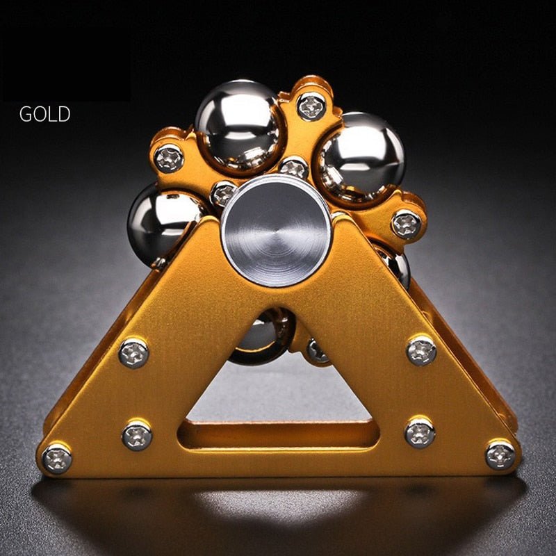 Metall - Fidget - Spinner aus 62 Präzisionsteilen (CNC - Fräsung) - ADHS Store