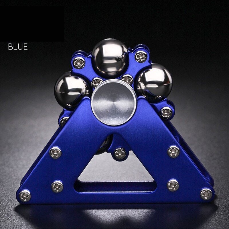 Metall - Fidget - Spinner aus 62 Präzisionsteilen (CNC - Fräsung) - ADHS Store
