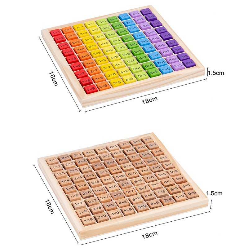 Montessori - Zahlenkasten für das kleine Einmaleins - ADHS Store