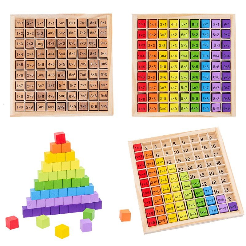 Montessori - Zahlenkasten für das kleine Einmaleins - ADHS Store