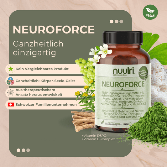 NEUROFORCE: Das All - In - One ADHS - Supplement aus der Schweiz - ADHS Store