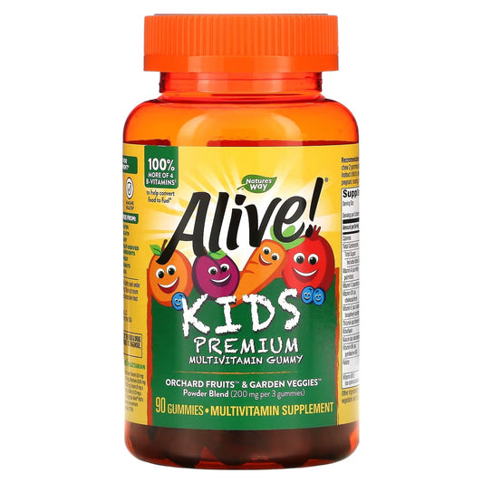 Premium Multivitamin - Produkt für Kinder (90 Frucht - Gummis) - ADHS Store