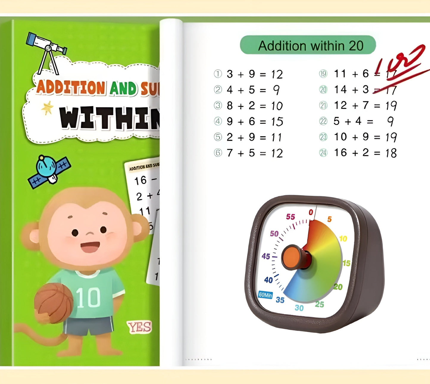 Visueller Timer für Lerneinheiten und Arbeit - ADHS Store