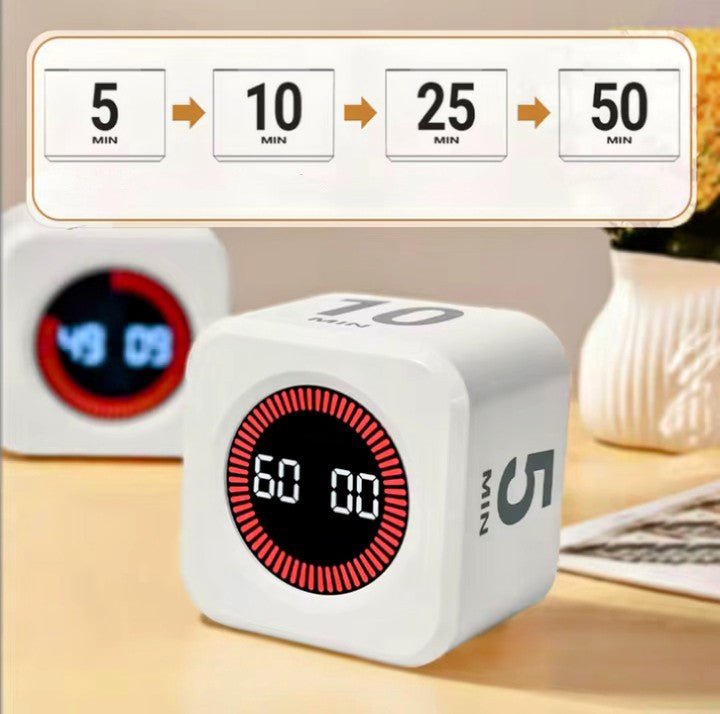 Visueller Timer mit Analog - & Digizeit für Lernen/Arbeit - ADHS Store