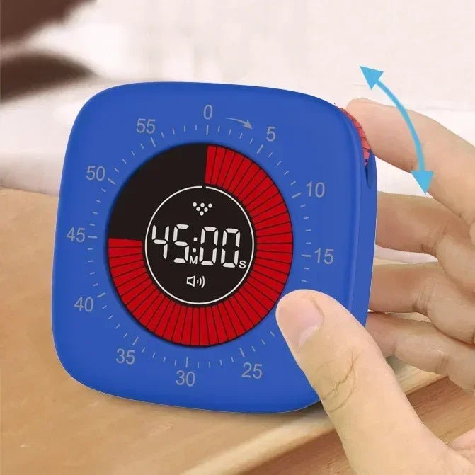 Visueller Timer mit Analog - & Digizeit für Lernen/Arbeit - ADHS Store