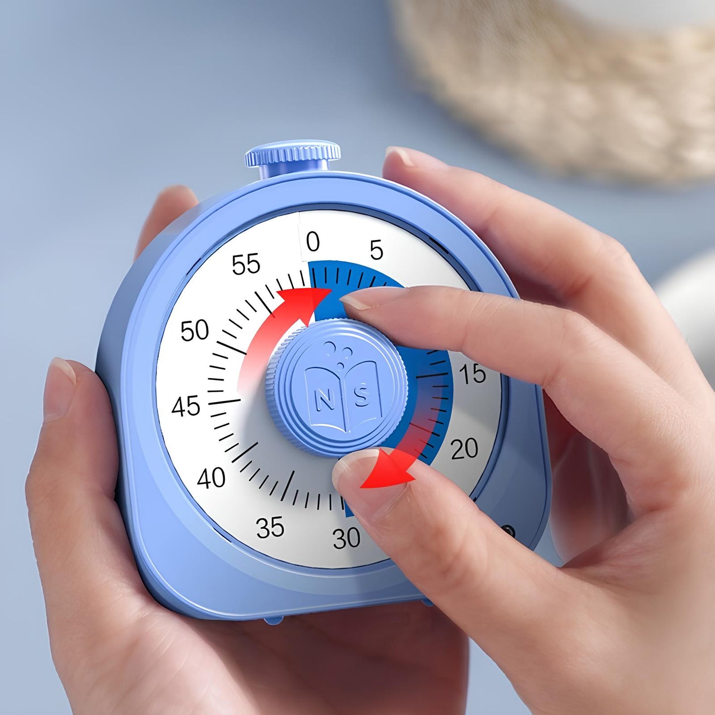 Visueller Timer mit konkreter Zeit - Darstellung für Lerneinheiten - ADHS Store