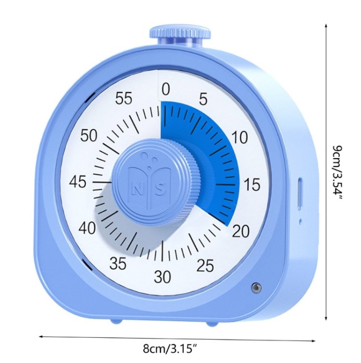 Visueller Timer mit konkreter Zeit - Darstellung für Lerneinheiten - ADHS Store