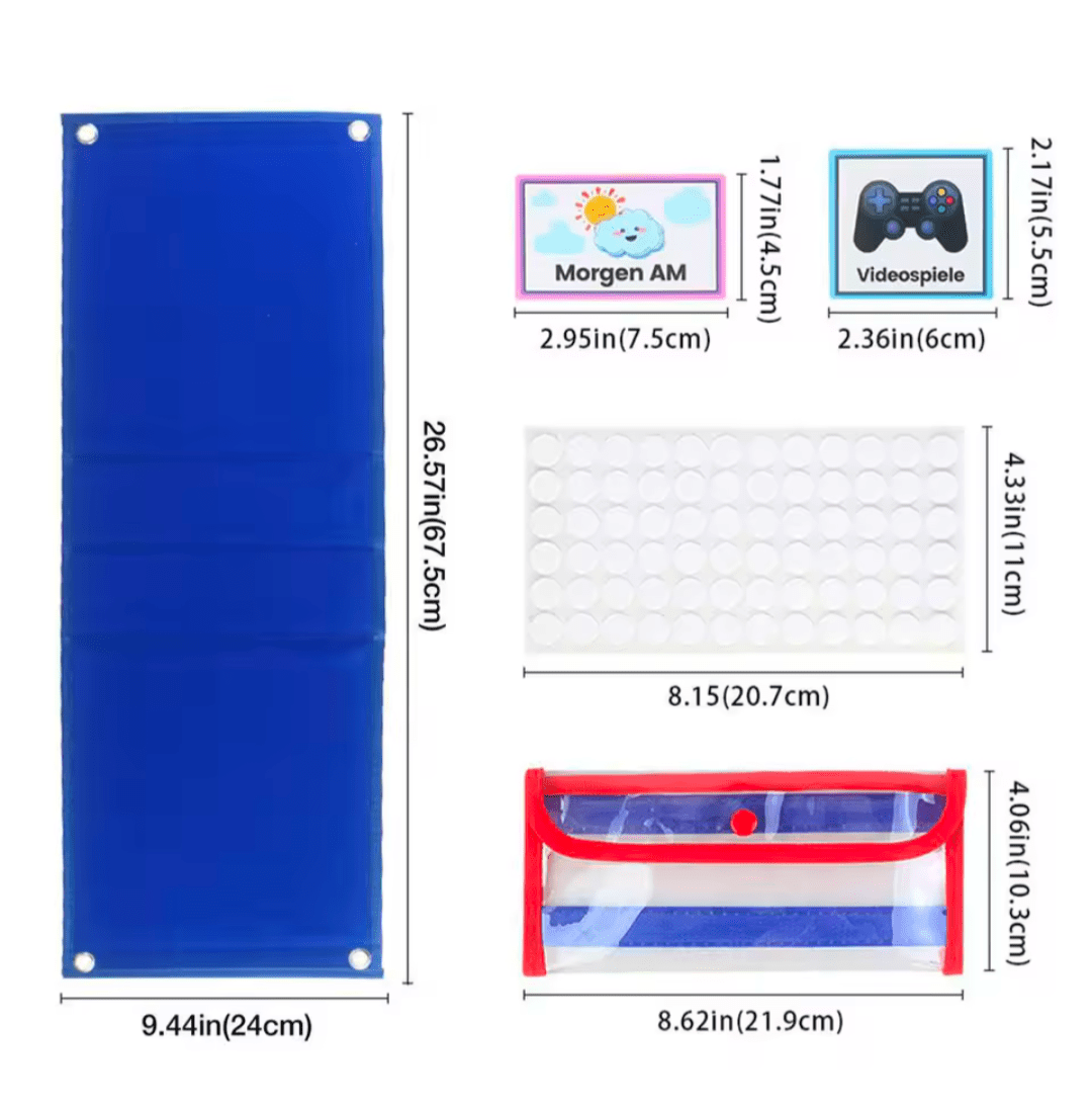 Visueller Zeitplan für Kinder: Struktur & Aufgaben auf einen Blick - ADHS Store