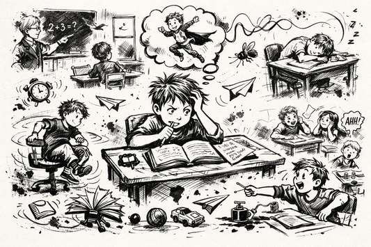 ADHS Kinder in der Schule: Die wahren Probleme – und Lösungen - ADHS Store