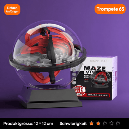 3D Kugellabyrinth – Geschicklichkeitsspiel für Konzentration, Fokus & Feinmotorik - ADHS Store