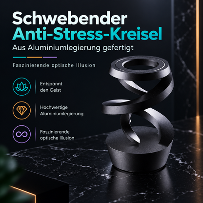 Kinetischer Fidget Spinner aus Metall – Faszinierende Spiralbewegung für Fokus & Ruhe