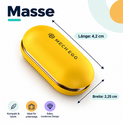 Mech Egg Metall Fidget Slider – Mechanischer Klick-Slider für Fokus & Beschäftigung