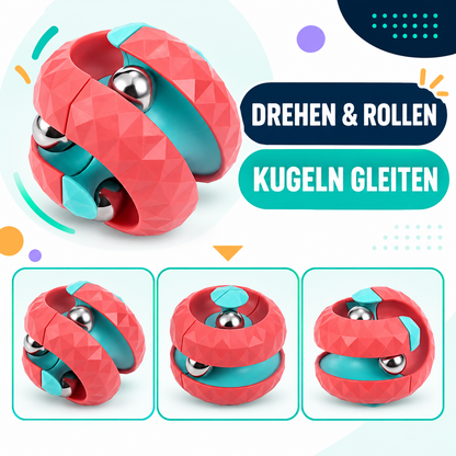Orbit Ball Fidget – Rotierendes Kugelspiel für Fokus & Beschäftigung