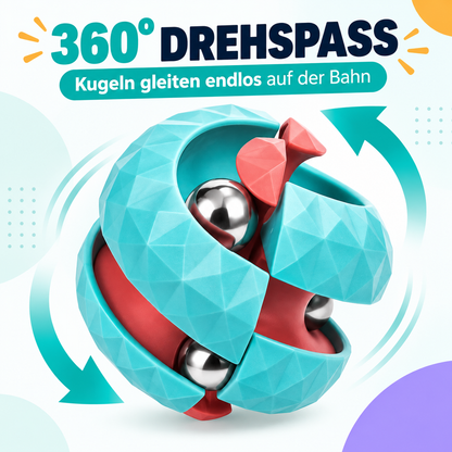 Orbit Ball Fidget – Rotierendes Kugelspiel für Fokus & Beschäftigung