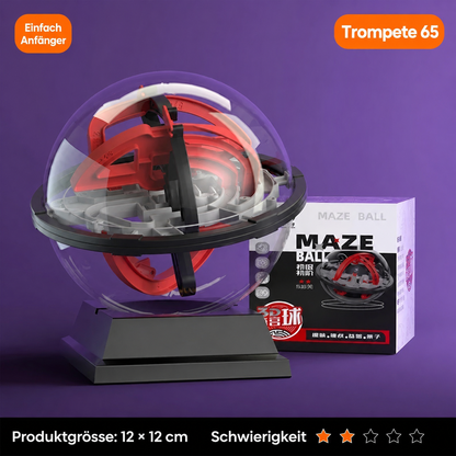 3D Kugellabyrinth – Geschicklichkeitsspiel für Konzentration, Fokus & Feinmotorik