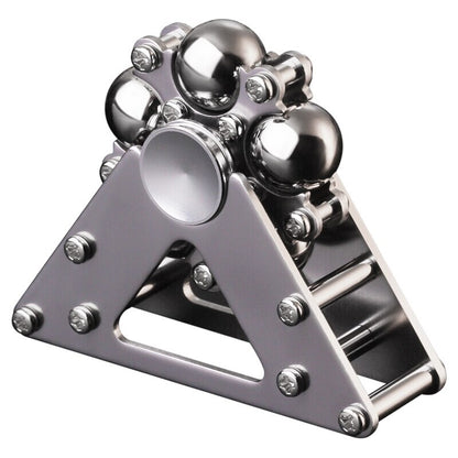 Edler Metall-Fidget-Spinner aus 62 Präzisionsteilen (CNC-Fräsung)