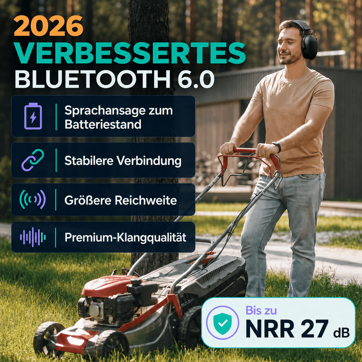 ADHS und Autismus Gehörschutz mit passiver Dämmung & Audio - ADHS Store