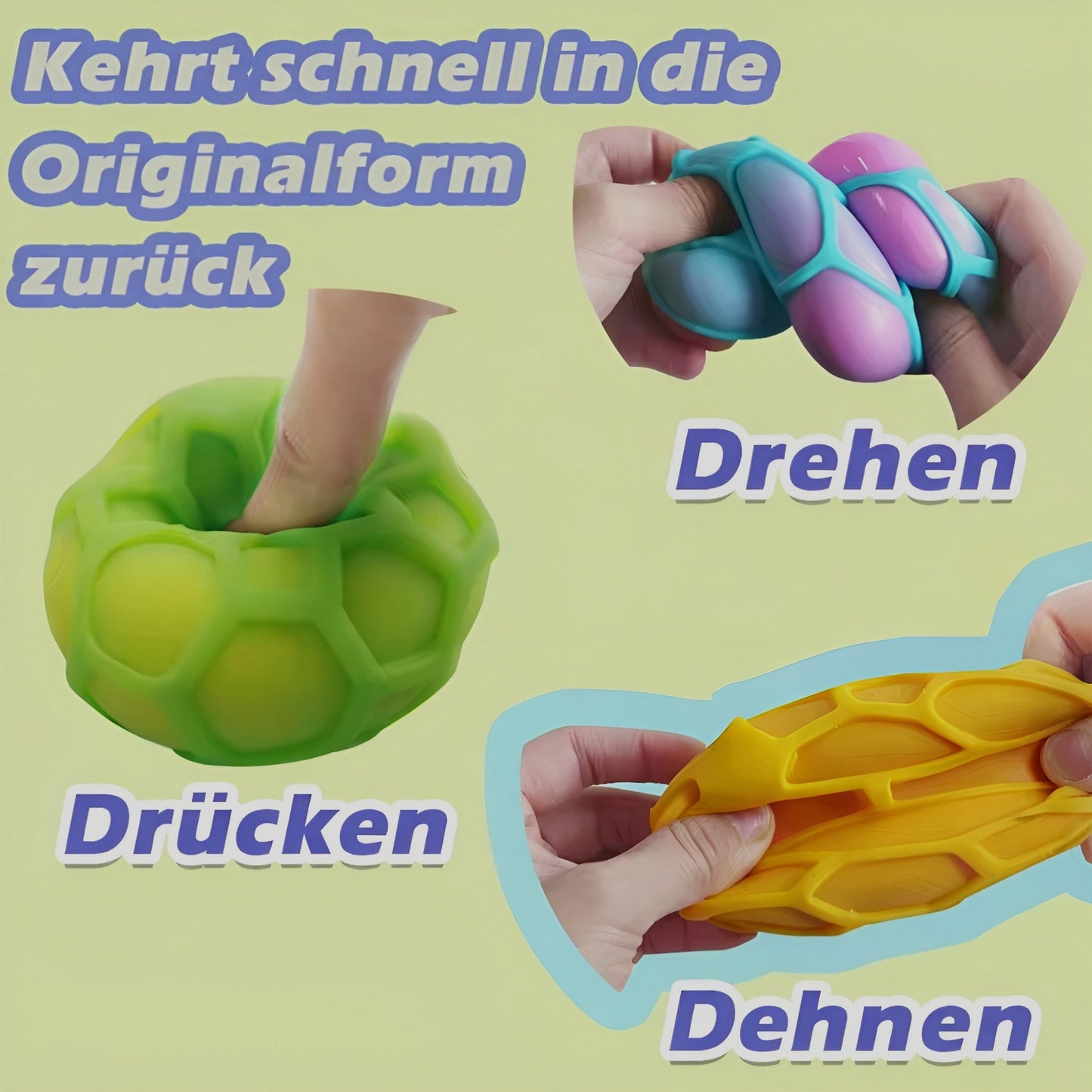 Antistress - Bälle für progressive Muskel - Entspannung - ADHS Store