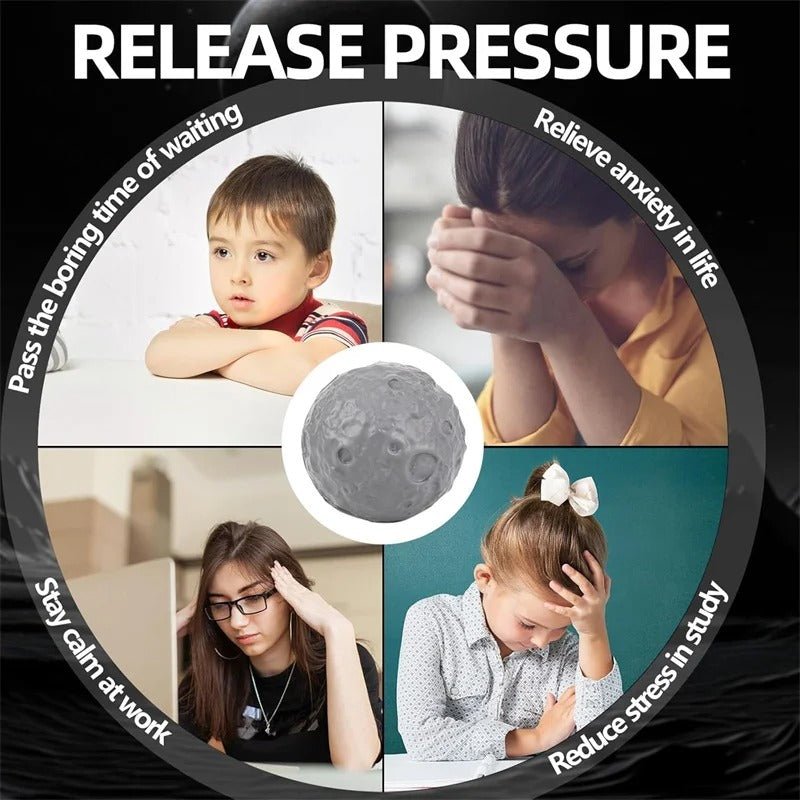 Antistressbälle für progressive Muskel-Entspannung - Moon - ADHS Store