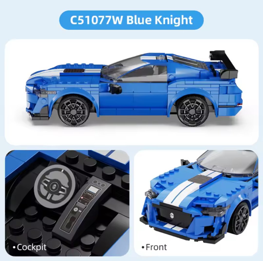 Bauen & Programmieren: Blue Knight Modellauto - ADHS Store