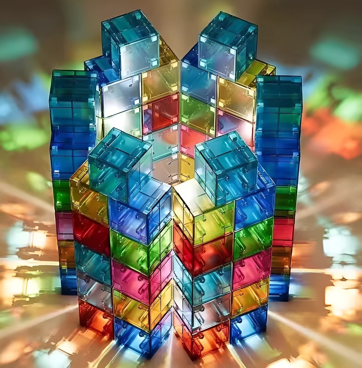 Craft Magnetbausteine für kleine Architekten - ADHS Store