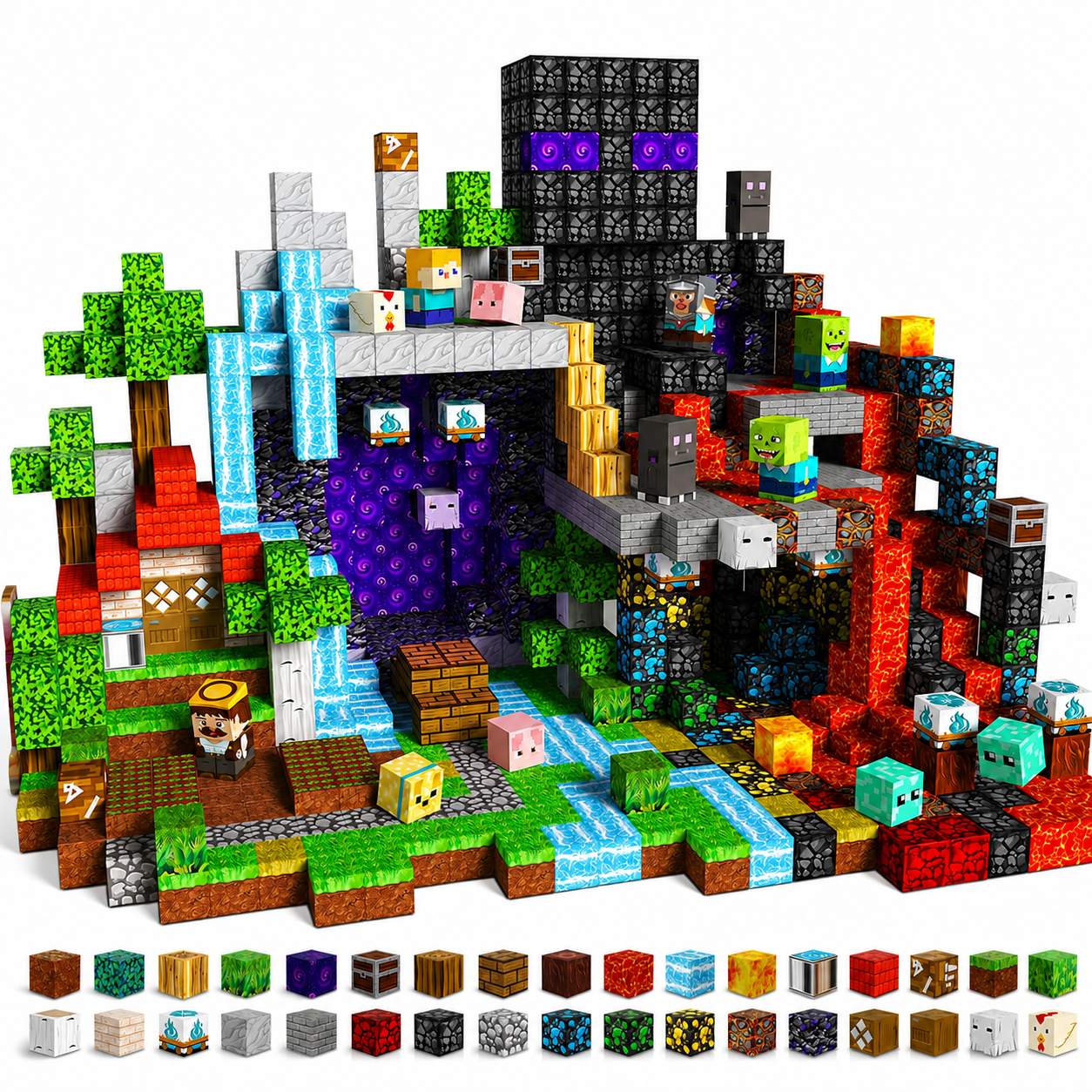 Craft Magnetwürfel für kleine Architekten - ADHS Store