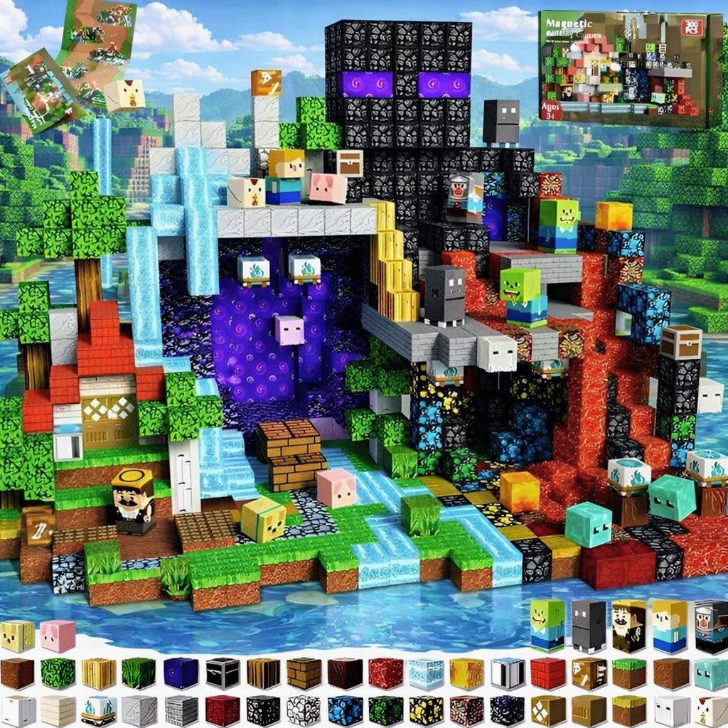 Craft Magnetwürfel für kleine Architekten - ADHS Store