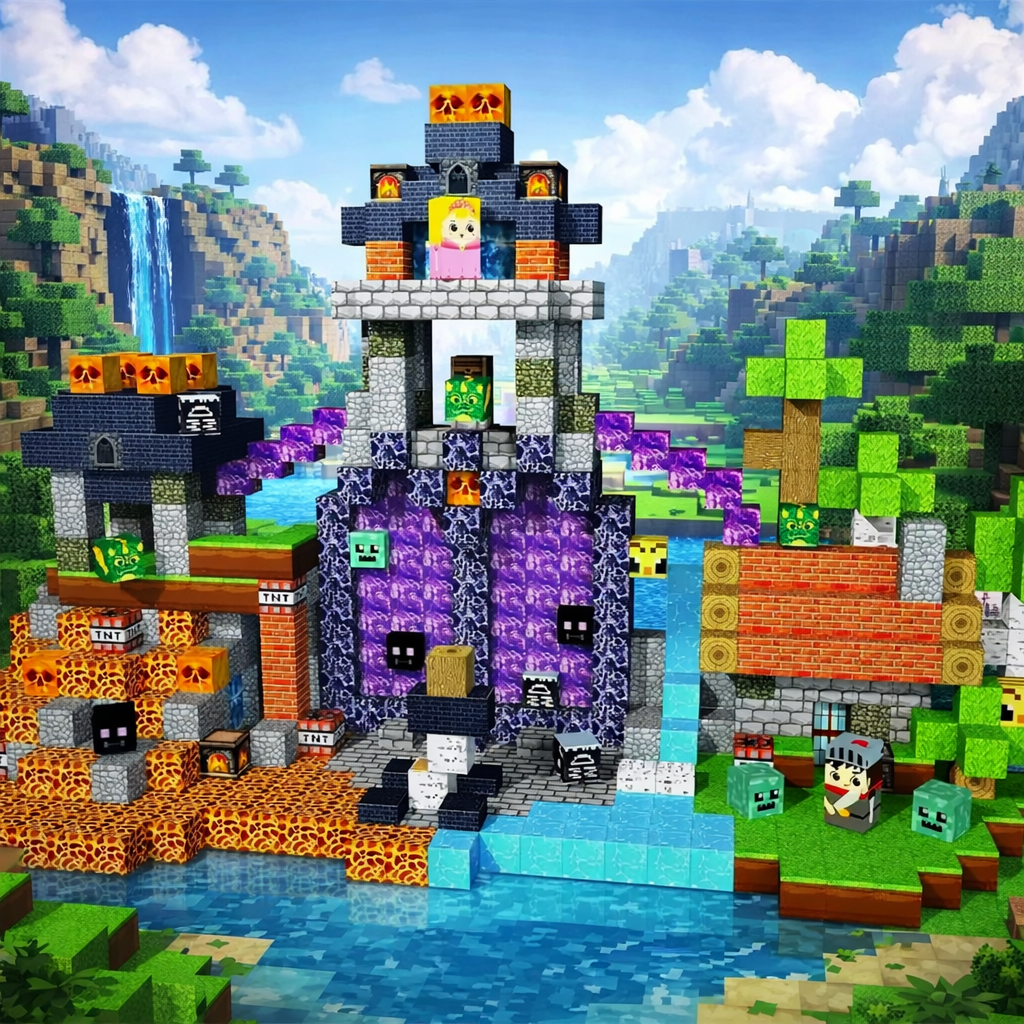 Craft Magnetwürfel für kleine Architekten - ADHS Store