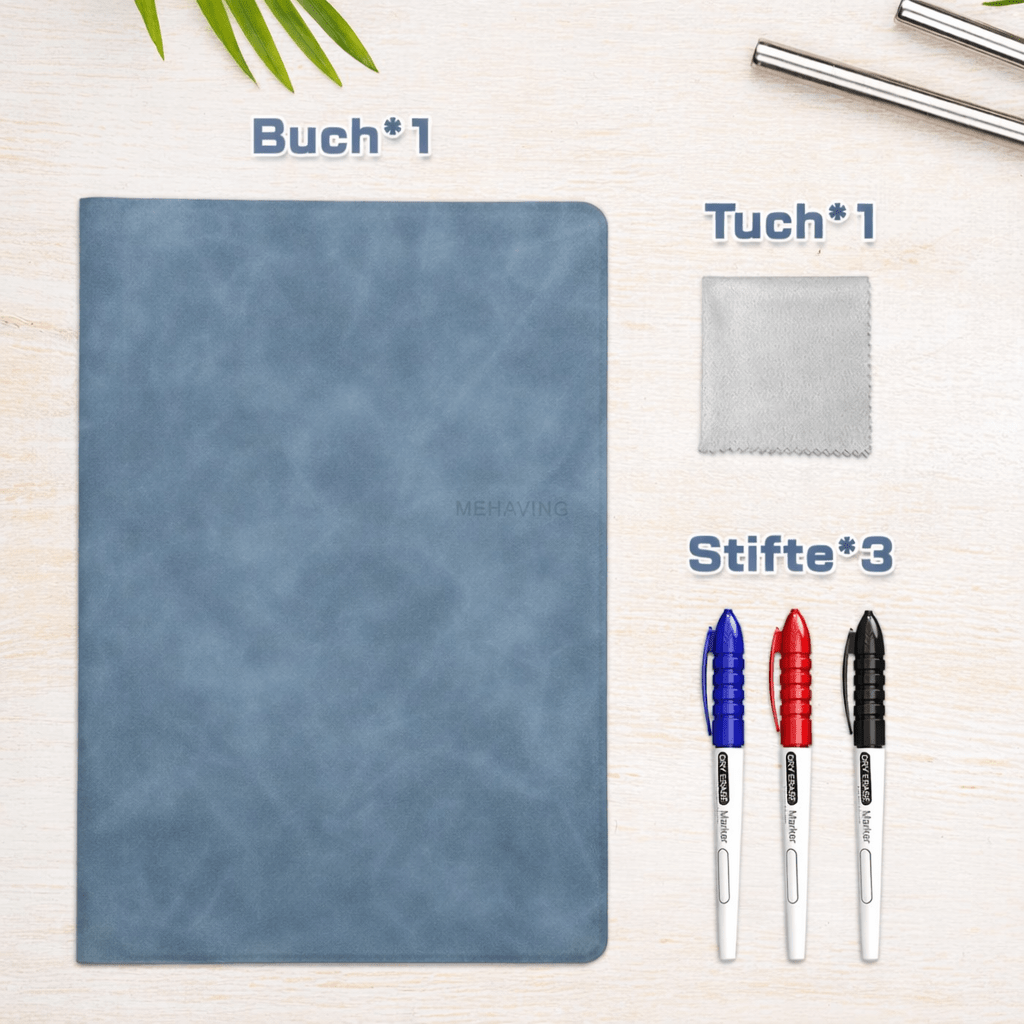 Eraser - Notizbuch/Whiteboard für Fokus & Organisation - ADHS Store