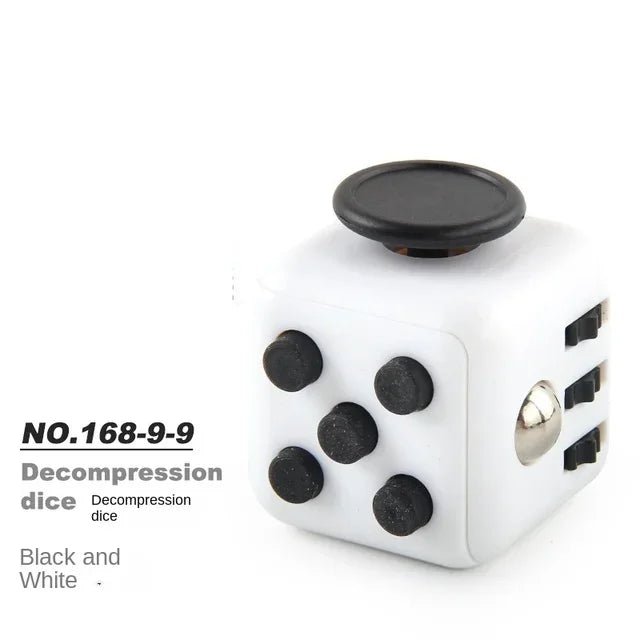 Fidget - Würfel mit 6 Funktionen (Fünferset) - ADHS Store