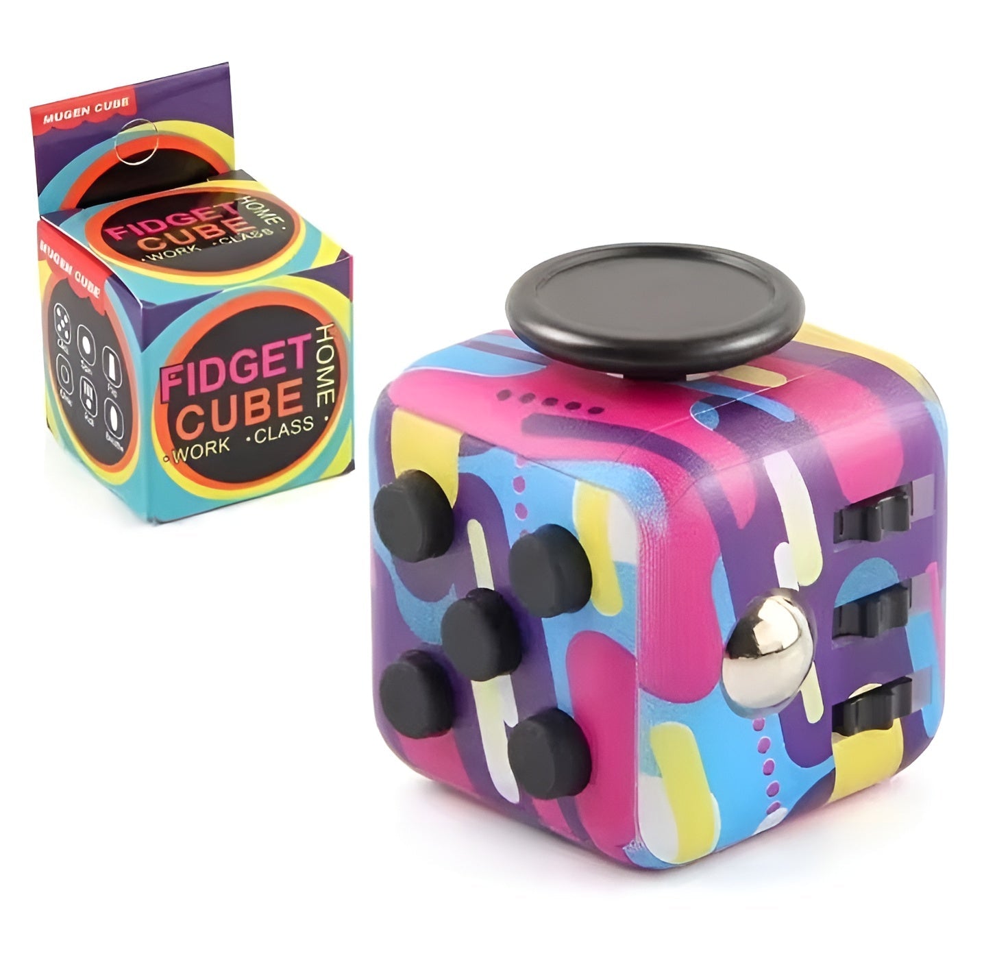 Fidget - Würfel mit 6 Funktionen (MULTIPACK) - ADHS Store