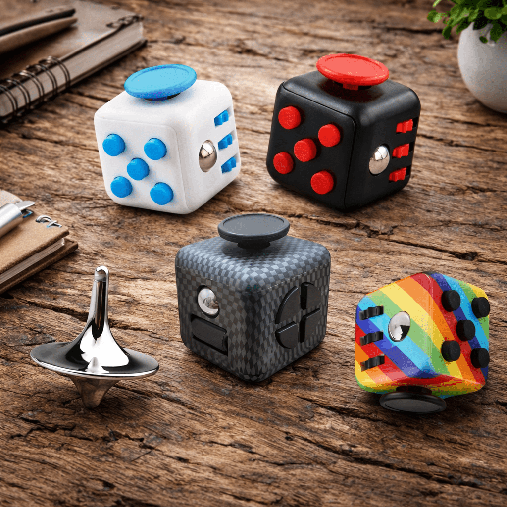 Fidget - Würfel mit 6 Funktionen (MULTIPACK) - ADHS Store