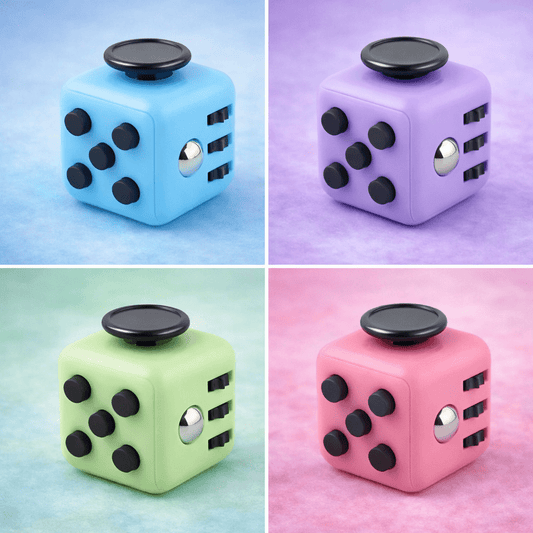 Fidget - Würfel mit 6 Funktionen (MULTIPACK) - ADHS Store