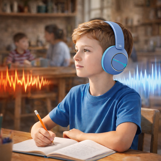 Kinder-Kopfhörer mit aktiver Lärmfilterung (ANC)