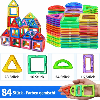 MAGNETOPIA: Bauen & Erschaffen mit Magnet-Bausteinen