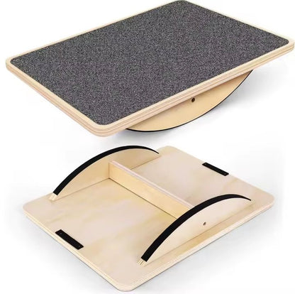 Holz Balance Board für Gleichgewicht und Training - ADHS Store