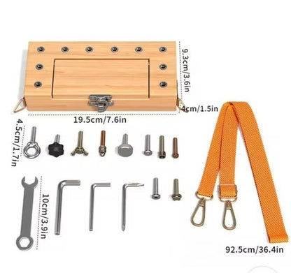 Holz Werkbank mit Werkzeugen für Handwerk & Geschick - ADHS Store