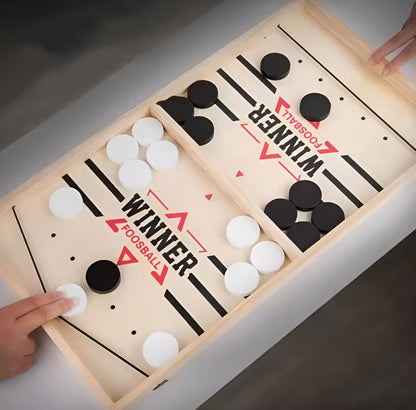 Hölzernes Tischfussball - Set: Spass & Spannung für Klein & Gross - ADHS Store