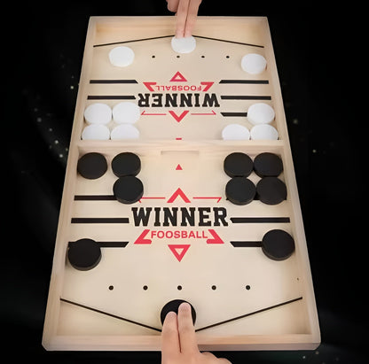 Hölzernes Tischfussball - Set: Spass & Spannung für Klein & Gross - ADHS Store