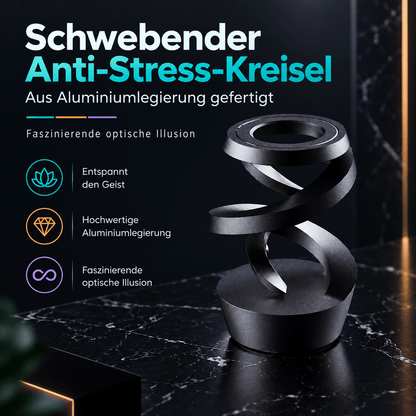 Kinetischer Fidget Spinner aus Metall – Faszinierende Spiralbewegung für Fokus & Ruhe - ADHS Store